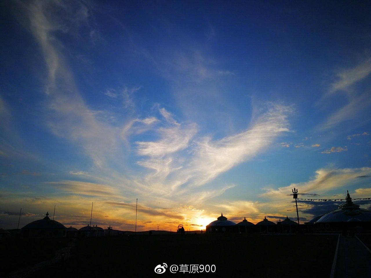 锡林郭勒草原星空,天堂草原锡林郭勒