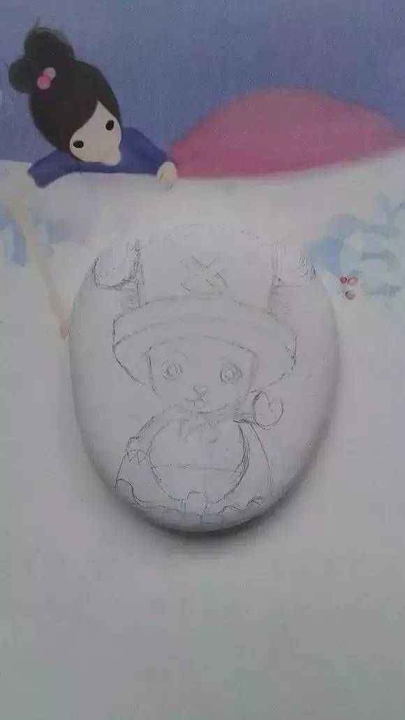 简单可爱石头画,教你一个画石头实用的小技巧