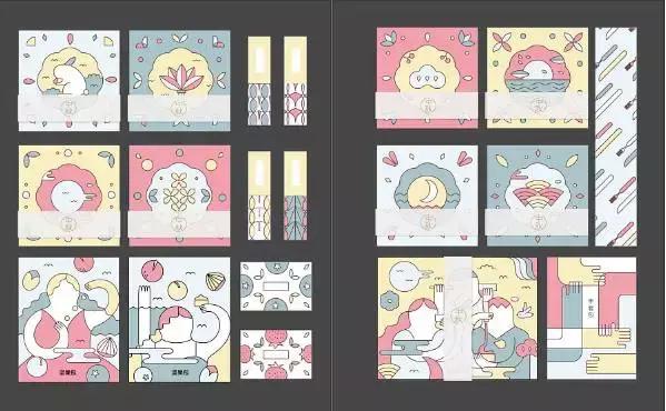 创意月饼盒设计图片,各大月饼盒设计