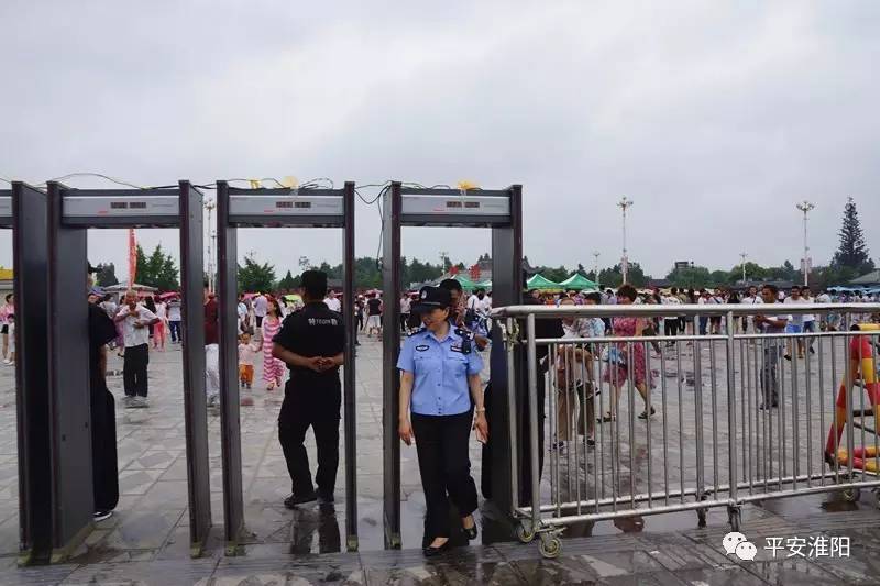不惧风雨酷暑坚守——淮阳县公安局圆满完成荷花节启动仪式安全保卫工作