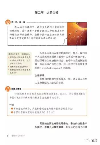 不可讲?羞于讲?──百年中学生物教科书中“人的生殖”
