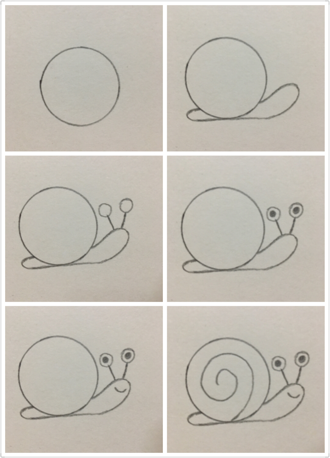 硬币画小羊简笔画,硬币画动物简笔画