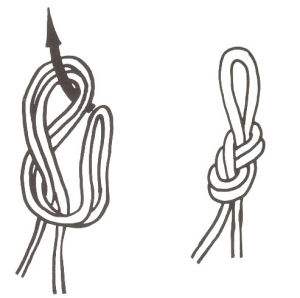 生活中一种常使用的绳结技巧,生活实用绳结技术