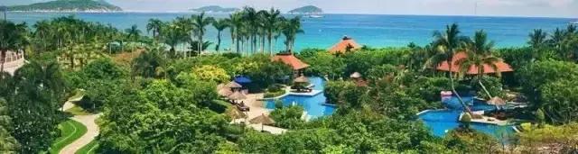 三亚亚龙湾有专属海滩酒店,中国最美丽的亚龙湾