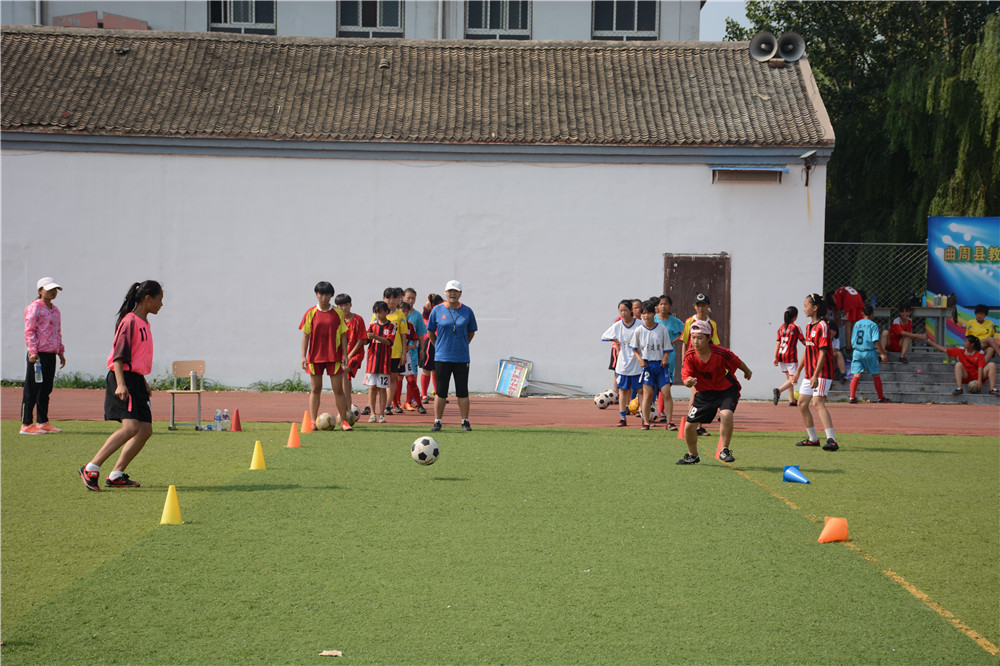 曲周县中学足球比赛,2020校园足球夏令营直播