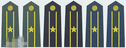 火箭军少校军衔肩章是什么样子,1955年陆军技术少校肩章图片