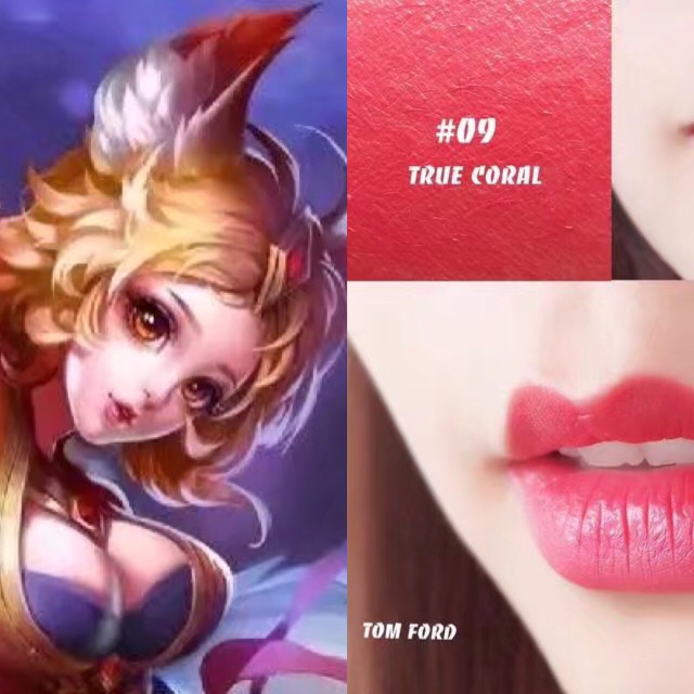 王者荣耀之女英雄唇色同步公开分享