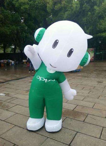 看各大品牌萌宝，原来还是nubia最“牛”,oppo：想要店铺有生意，就得头上带点“绿”