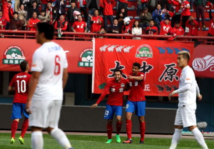 建业3:1上港,2017-2018中超河南建业vs上海上港