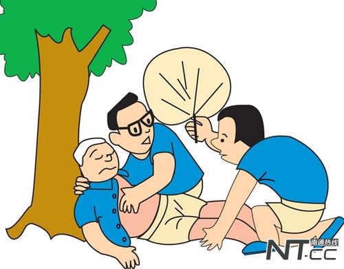 农民工中暑怎么抢救,老人中暑急救方法