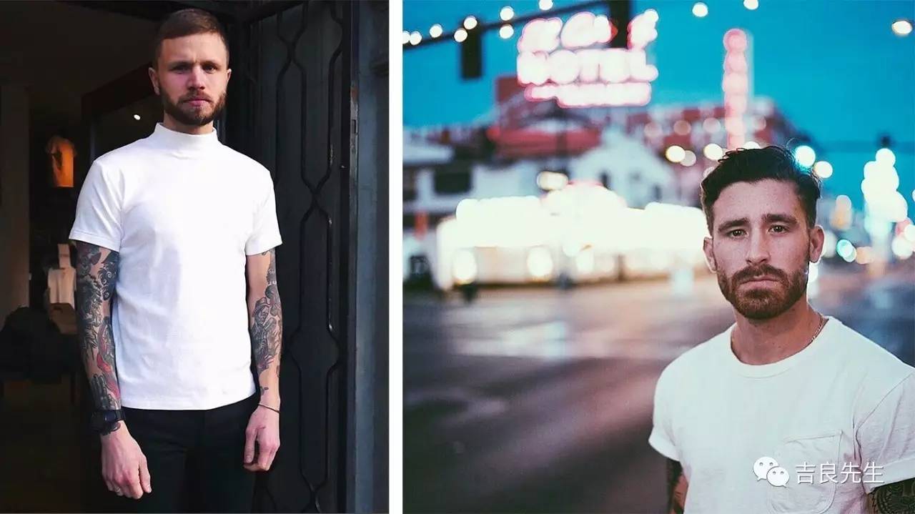 小众高级感白tee,白tee的30多种时髦穿搭