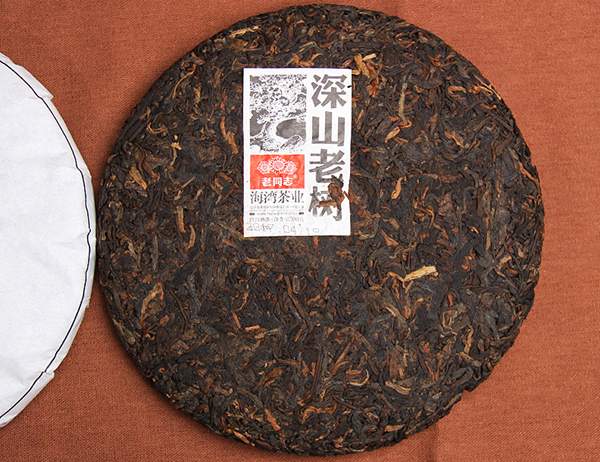 老同志深山老树普洱熟茶,深山老树普洱熟茶357g