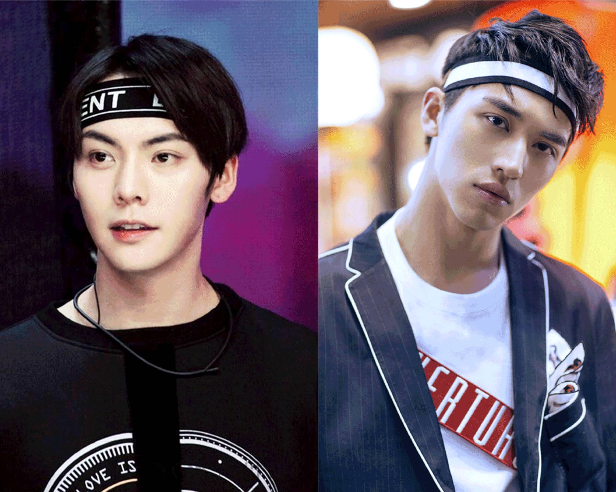 脸大慎入|百变造型,发带搞定