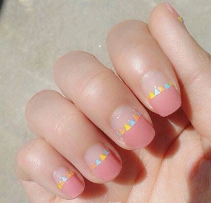 迎接六一让指甲透透气15款透明美甲方案学起来