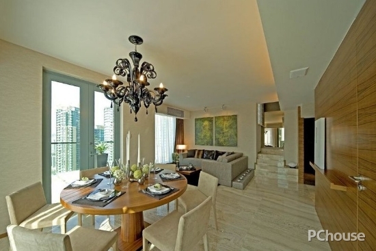 复式装修效果图大全南宁,二层复式中空客厅装修效果图