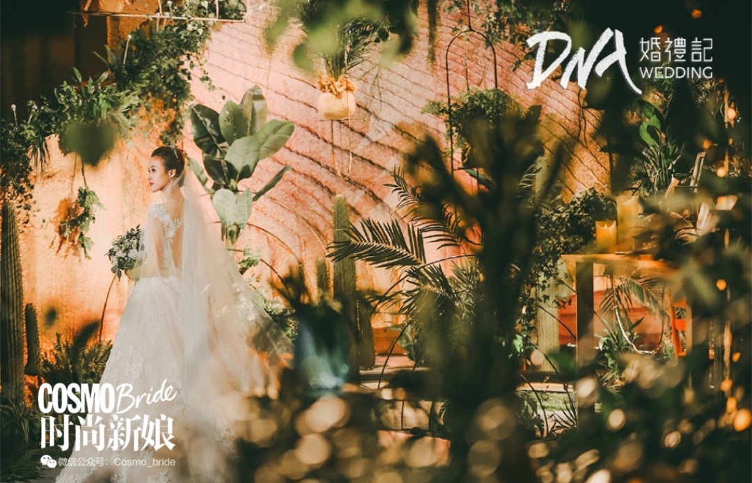 花饰婚礼,适合婚礼的花饰