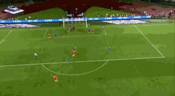 任航踢野球,任航华夏进球