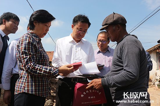 一路关怀一路情田向利在围场考察精准扶贫纪行