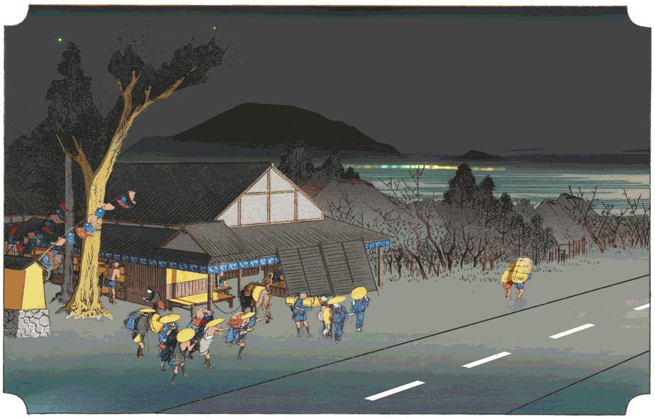 没错，这就是会动的浮世绘！