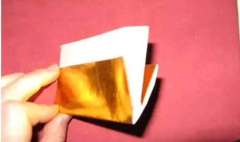 中秋节拜月娘折纸教程视频,黄纸手工折纸菠萝元宝