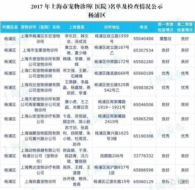 上海比较有名的宠物医院排名,上海金山有哪些好的宠物医院