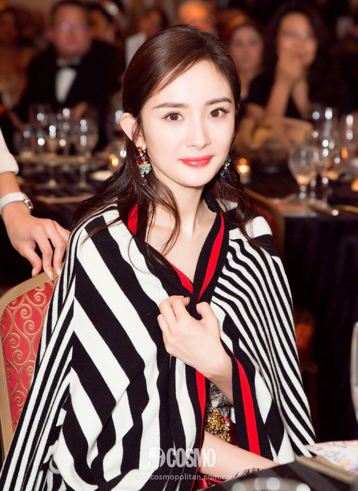 杨幂同款八字卷刘海教程,杨幂同款发型法式刘海