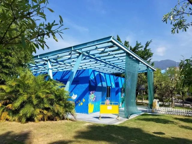 「惊喜」小黄人，机器猫，新升级的福州儿童公园简直萌翻了！快来留下你的涂鸦记忆吧！