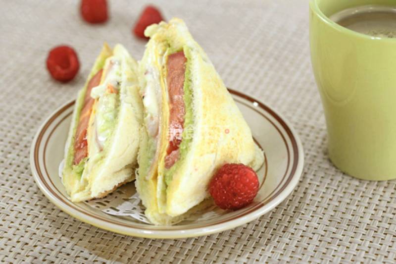 三明治100种简易懒人早餐,20种三明治做法