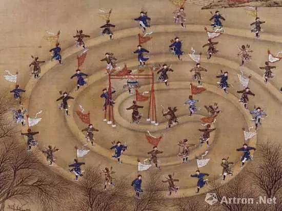 古画中的运动会,雅昌艺术网专稿