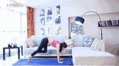 快速瘦身瑜伽每天必练8个动作,瑜伽瘦身教程跟着学