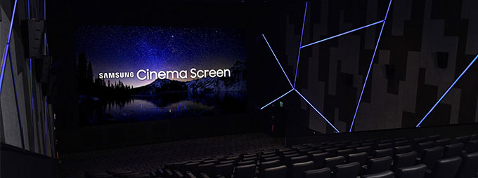 电影院要变天了三星将首个LED银幕带进乐天影院