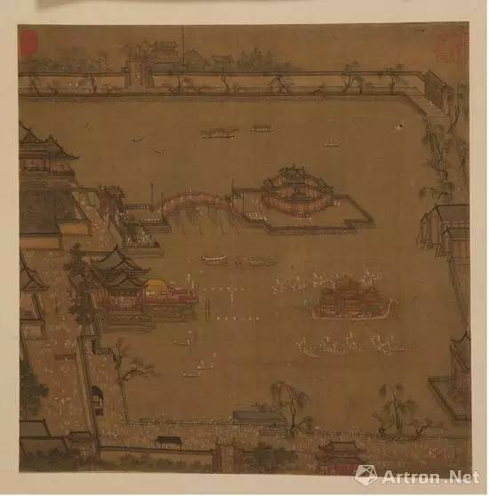 古画中的运动会,雅昌艺术网专稿