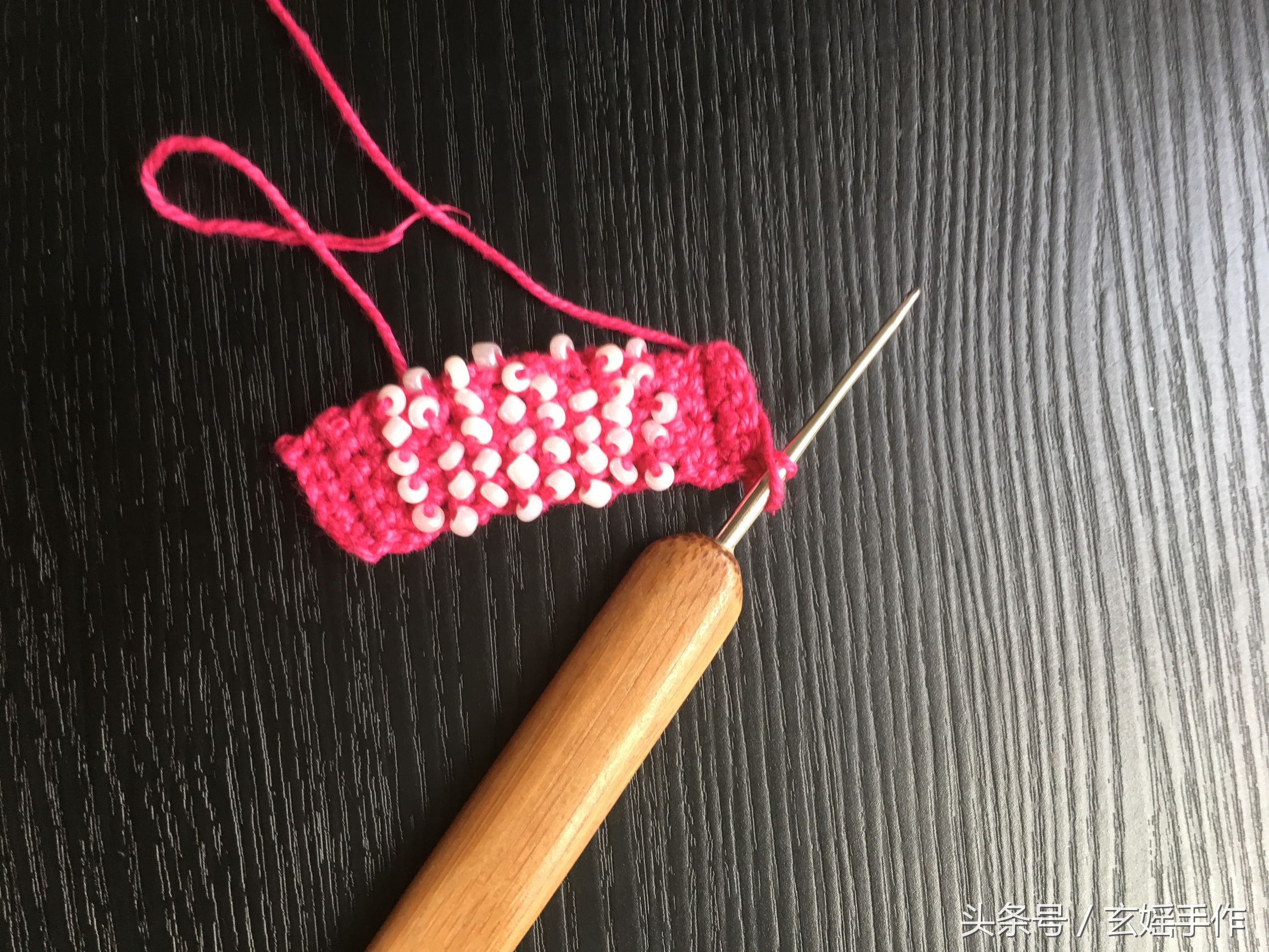 头花发饰新款蝴蝶结,钩针编织蝴蝶结头花发夹