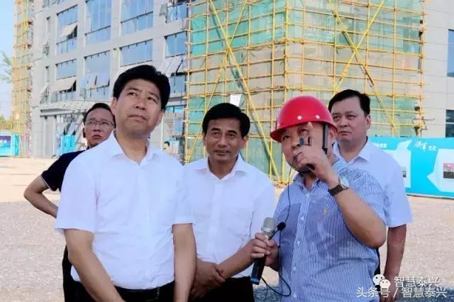 曲福田史立军分别带队观摩泰兴6个重大项目现场