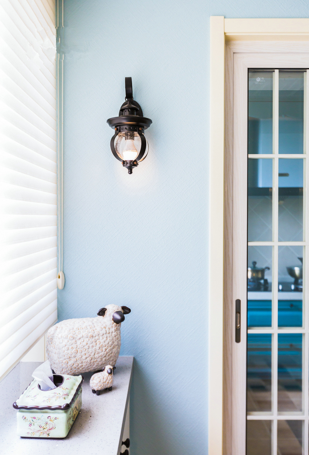 128平米美式风全是设计细节,美式风格小户型三室两厅