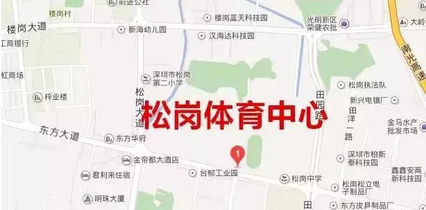 松岗体育馆,松岗体育馆在哪个位置