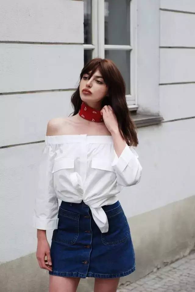 夏季仙女一字肩,一字肩夏季仙女