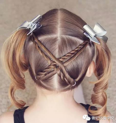 编发儿童简单又漂亮中长发小公主,斜辫子的小公主编发