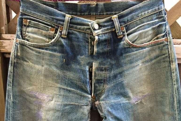 探秘牛仔裤色落篇之日本产Evisu福神NO2直筒版型养3年半（入门首选）