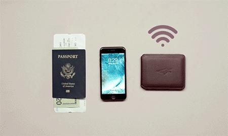 防偷防盗多功能钱包,防水防盗钱包