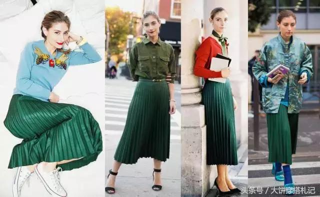 穿不好还不是你没买对？！百褶裙必知123都在这了