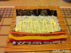 创意花样寿司视频全教程,美食创意寿司做法