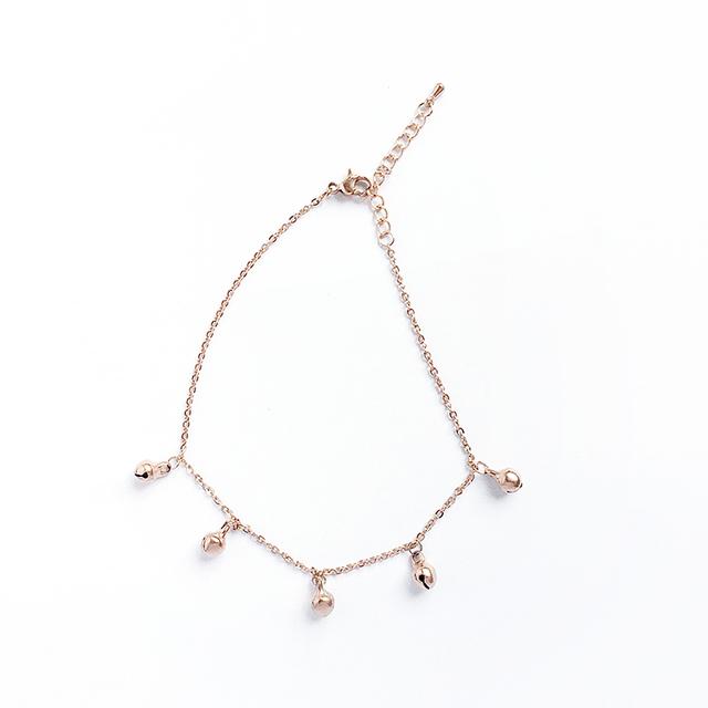 粗跟时尚百搭脚链,新时尚百搭爱心脚链