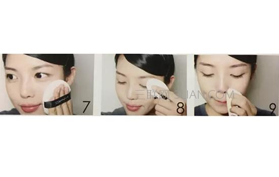 散粉怎么用最正确化妆教程,化妆散粉的正确使用方法