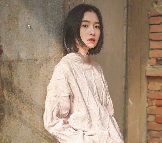 不染不烫的自然中分短发,适合中分的短发型