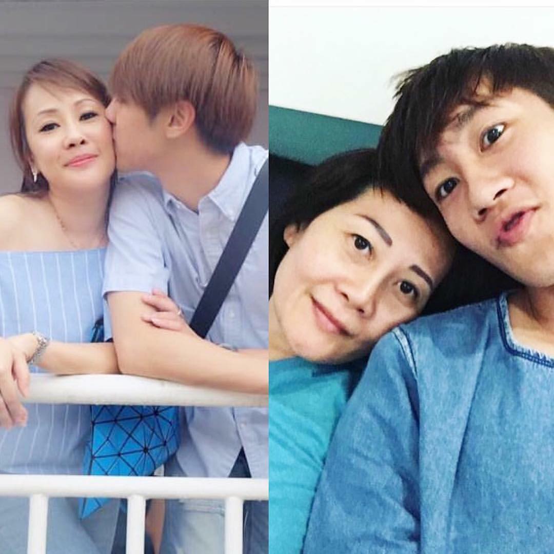 泰国母亲节，来看看泰星与母亲的有爱照片吧！