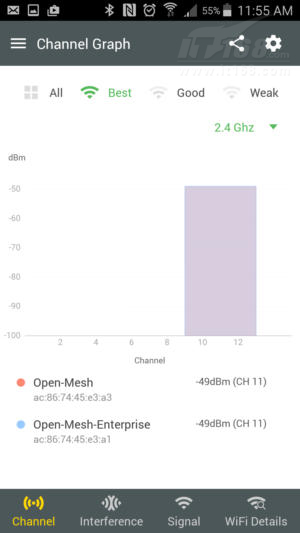 这5款安卓系统Wi-Fi分析仪和测量应用程序快来收藏
