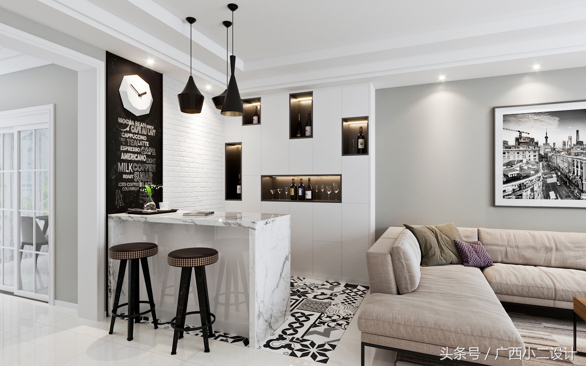 房间装修设计图1-3居室效果图,177平方米装修效果图