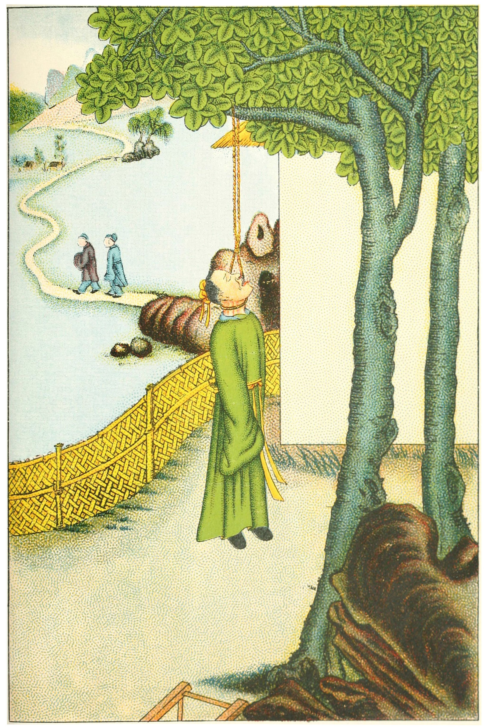 古代上吊事件,古代上吊原理