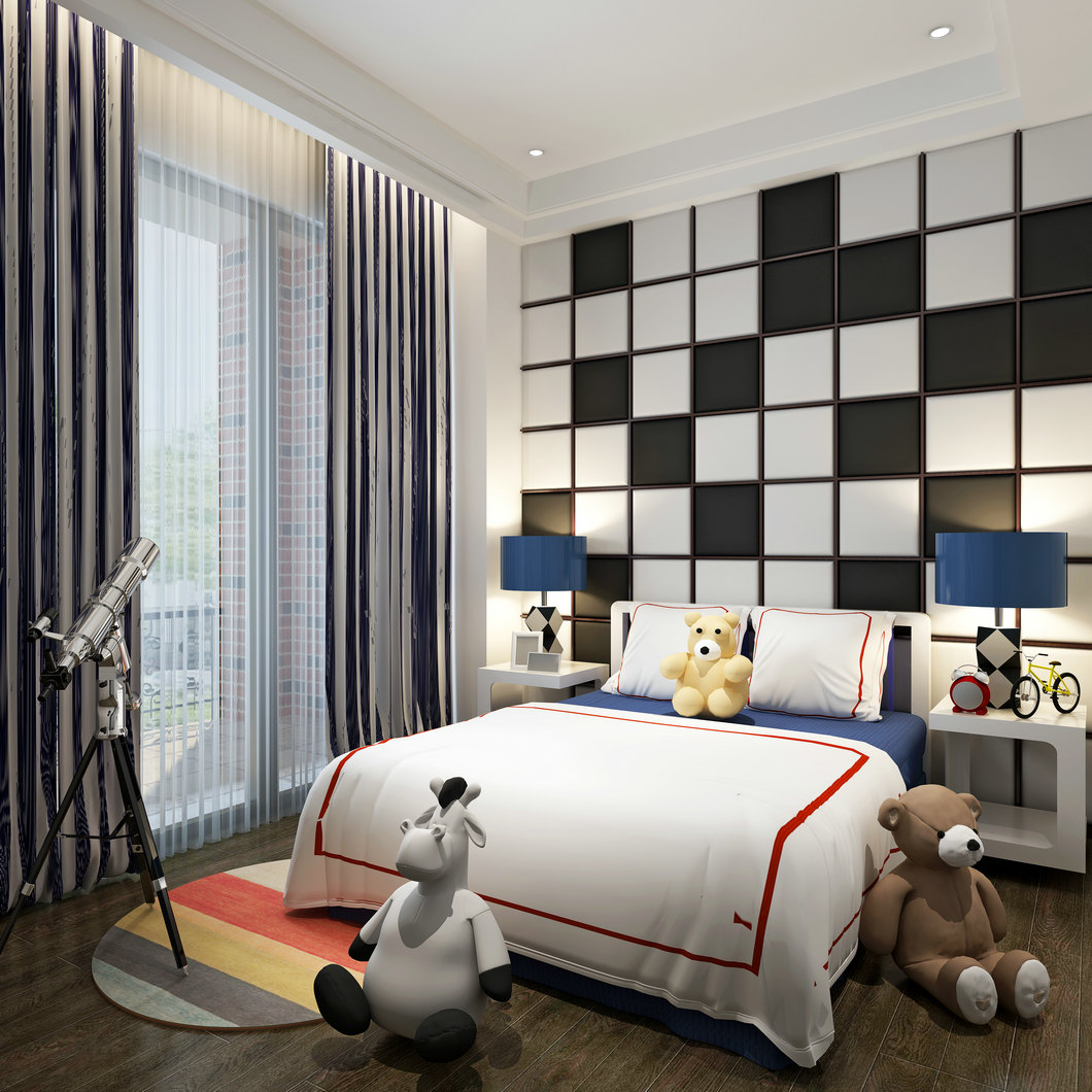 4-5岁儿童房装修风格,7-12岁儿童房装修风格简单